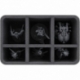 HS100A007 Feldherr foam tray for Necrons - 6 compartments