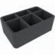 HS100A007 Feldherr foam tray for Necrons - 6 compartments