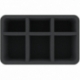 HS100A007 Feldherr foam tray for Necrons - 6 compartments