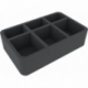 HS070A028 Feldherr foam tray for Necrons - 6 compartments
