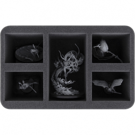 HS090A003 Feldherr foam tray for Ynnari - 5 compartments