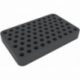 HS035A038 Feldherr Half-Size foam tray for Vials - 67 compartments