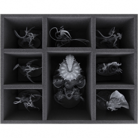 FS140A001 Feldherr foam tray for Hedonites of Slaanesh - 8 compartments