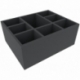 FS140A001 Feldherr foam tray for Hedonites of Slaanesh - 8 compartments