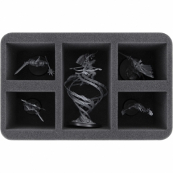 HS090A004 Feldherr foam tray for Lumineth Realm-Lords - 5 compartments