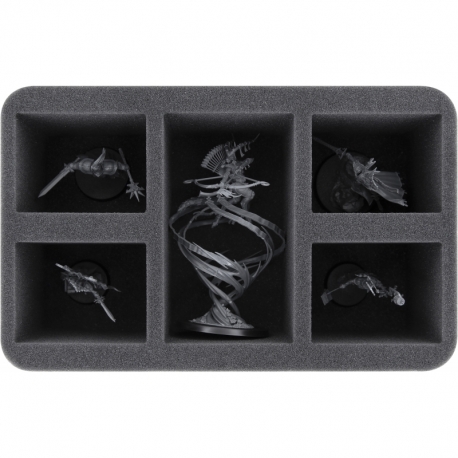 HS090A004 Feldherr foam tray for Lumineth Realm-Lords - 5 compartments