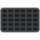HS030A003 30 mm foam tray for miniatures in scale 1:100 (15 mm) – 30 compartments