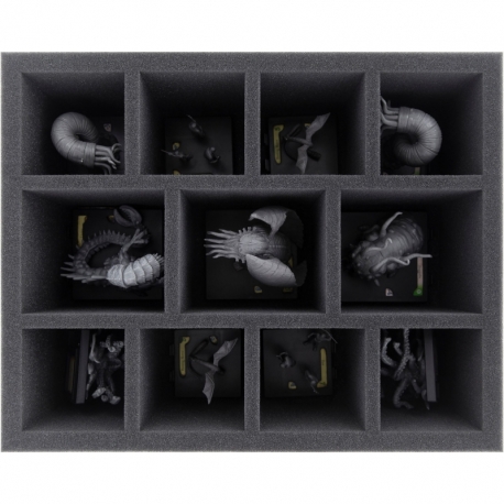 FS100A002 Feldherr foam tray for Mansions of Madness - medium and large monster figures