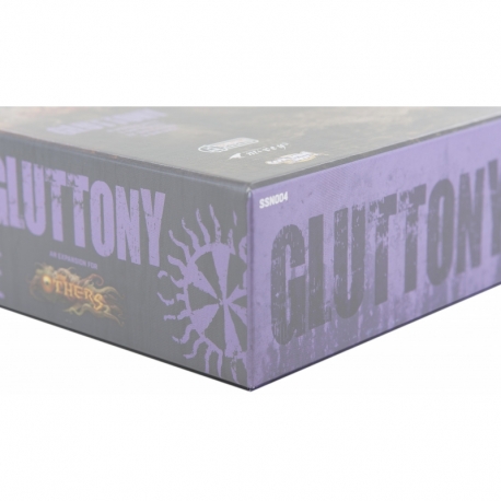 Foam tray set for The Others 7 Sins GLUTTONY board game box