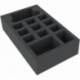 Foam tray set for The Others 7 Sins GLUTTONY board game box