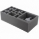 AU085ZC20 85 mm foam tray for Zombicide Black Plague Abominarat and Abominalpha
