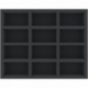 FS055WH23 55 mm foam tray for Warhammer - 12 compartments