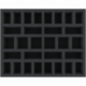 FS055RW02 55 mm foam tray for 30 Runewars Miniatures Game - Daqan-Lords Infantry