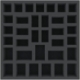 AF050DO02 50 mm foam tray with 34 compartments for DOOM - standard miniatures