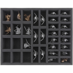 FS035MD02 35 mm full size foam tray with 34 compartments for Massive Darkness
