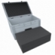 ED 64/32 1G Eurocontainer Case / Euro Box with handle 600 x 400 x 335 mm inclusive pick and pluck foam