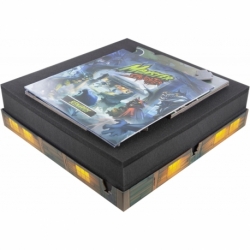 Feldherr foam tray set for Monster Slaughter board game box