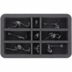 HS050WH55 foam tray for Gloomspite Gitz - 9 compartments