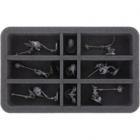 HS050WH55 foam tray for Gloomspite Gitz - 9 compartments