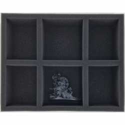 FS080A006 Feldherr foam tray for Adeptus Mechanicus - 6 compartments