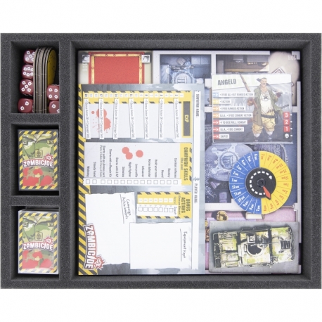 FS060A007 Feldherr Full-Size foam tray for Zombicide - 20 tiles