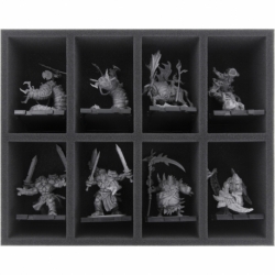 FS075A002 Feldherr foam tray for Runewars Miniatures Game - 8 compartments