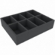 FS075A002 Feldherr foam tray for Runewars Miniatures Game - 8 compartments