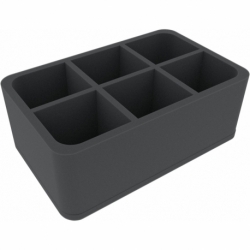HS100A003 Feldherr foam tray for Runewars Miniatures Game - 6 compartments