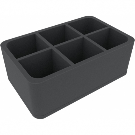 HS100A003 Feldherr foam tray for Runewars Miniatures Game - 6 compartments