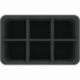 HS100A003 Feldherr foam tray for Runewars Miniatures Game - 6 compartments