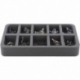 HS040WH17 half-size Figure Foam Tray with 10 slots for Warhammer