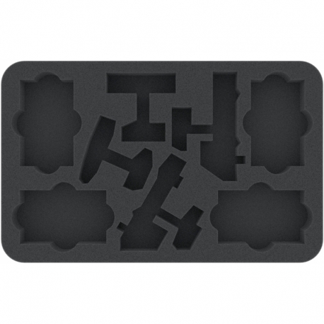 HSBX030BO foam tray for Star Wars Armada CR90 Corvette and Nebulon-B Frigate
