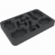 HSBX030BO foam tray for Star Wars Armada CR90 Corvette and Nebulon-B Frigate
