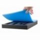DS020Bblue 550 mm x 345 mm x 20 mm colored foam for Shadowboard blue