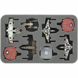 HSGA035BO foam tray for Star Wars X-WING 4 x ARC-170 or K-Wing and accessories