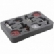 HSGA035BO foam tray for Star Wars X-WING 4 x ARC-170 or K-Wing and accessories