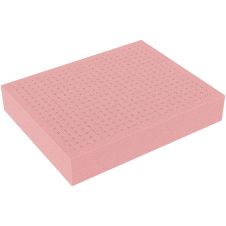 FS060RESD full-size Raster Foam Tray 60 mm - electrostatic dissipative