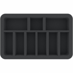 HSMEAJ035BO 35 mm 9 slots - foam tray with base