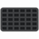 HSHJ035BO 35 mm half-size foam tray with 30 slots