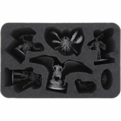 HSMEDT080BO foam tray for Descent: Journeys in the Dark 2nd Edition - 7 Lieutenant miniatures
