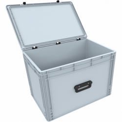 DSEB415G Eurocontainer Case / Euro Box with handle ED 64/42 1G