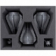FSMELF120BO foam tray for 3 Drop Pods
