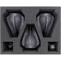 FSMELF120BO foam tray for 3 Drop Pods