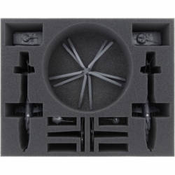 FSMENR065BO Feldherr foam tray for Team Yankee: 2 MI-24 Hind helicopters + 2 BMP-1 OP tanks
