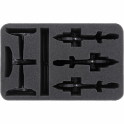 HSMENY065BO Feldherr foam tray for Team Yankee - 3 Cobra Attack Helicopters