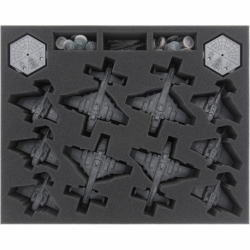 FSMERM045BO Feldherr foam tray for Aeronautica Imperialis: Imperial Navy - Squadron