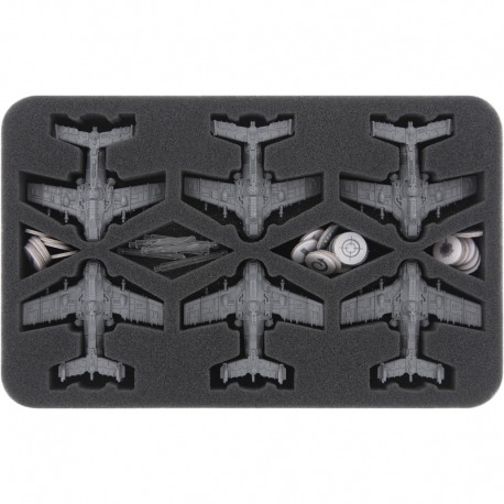 HSMERE030BO Feldherr foam tray for Aeronautica Imperialis: Ork Air Waaagh! - Fighta Bommerz