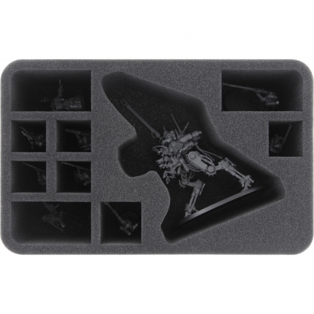 HSMETV080BO Feldherr foam tray for Adeptus Mechanius: Ironstrider Ballistarius / Sydonian Dragoon