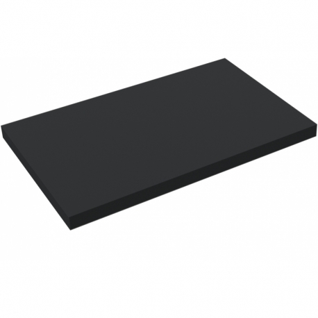 550 mm x 350 mm x 30 mm PE rigid foam sheet / polyethylene foam mat
