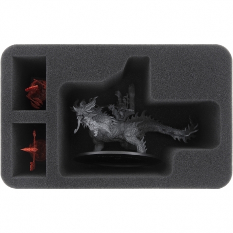 HSMETQ110BO Feldherr foam tray for Auric Runefather on Magmadroth